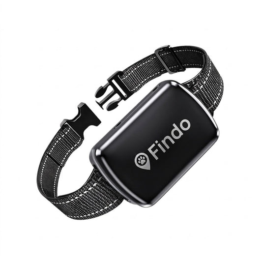 Findo™ Pro 4G GPS Smart Pet Tracker – IP68 Waterproof Real-Time Dog and Cat Locator