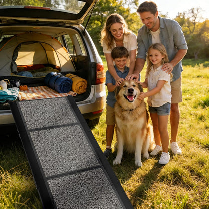 Findo™ Aero-Flex Ultralight Carbon Fiber Pet Ramp for SUVs & Trucks